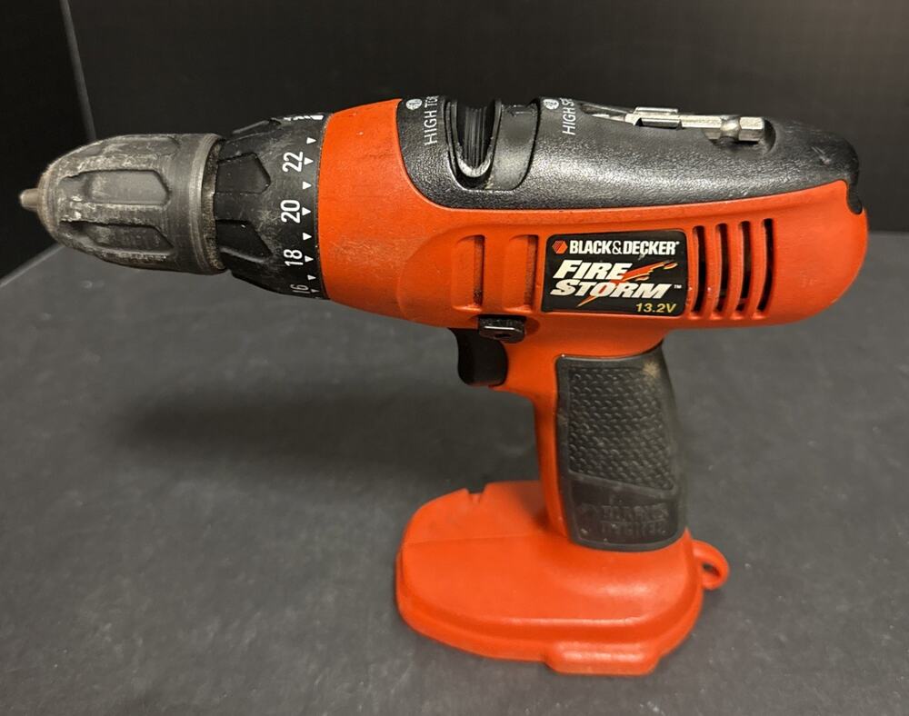 Black & Decker Fire Storm Drill FS1320 Tool Only No Battery Tested